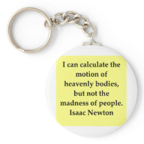 isaac newton quote key chains