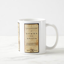 Isaac Watts Hymnal Coffee Mug