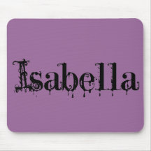 Isabella (Gothic) Mousepad