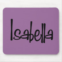 Isabella (Rock n Roll) Mousepad