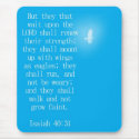 Isaiah 40:31 mousepads