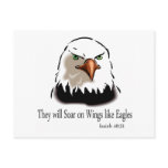 Isaiah 40 31 postcard
