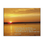 Isaiah 41:10  Sunset