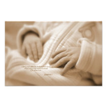 Isaiah 49:1 The Lord called me before I was born Photo Art