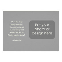 ISAIAH 53:6 Bible Verse Personalized Invite