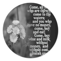 ISAIAH 55:1 BIBLE SCRIPTURE FAVORITE