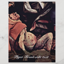 Isenheim Former Altar Altar In The Antonine Isenhe Personalized Flyer