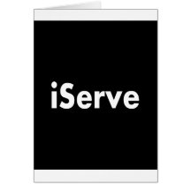 iServe Greeting Card