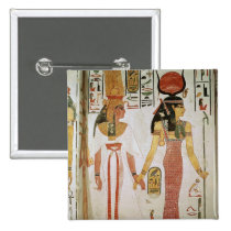 Isis and Nefertari buttons