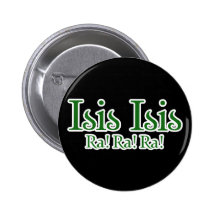 Isis Cheerleader to the Goddess Pinback Buttons