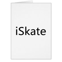 iSkate Greeting Cards