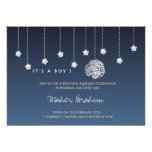 Islamic Aqiqah Aqeeqah baby night sky star Invites