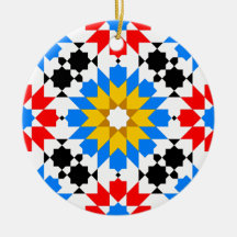 Islamic geometric pattern ornament
