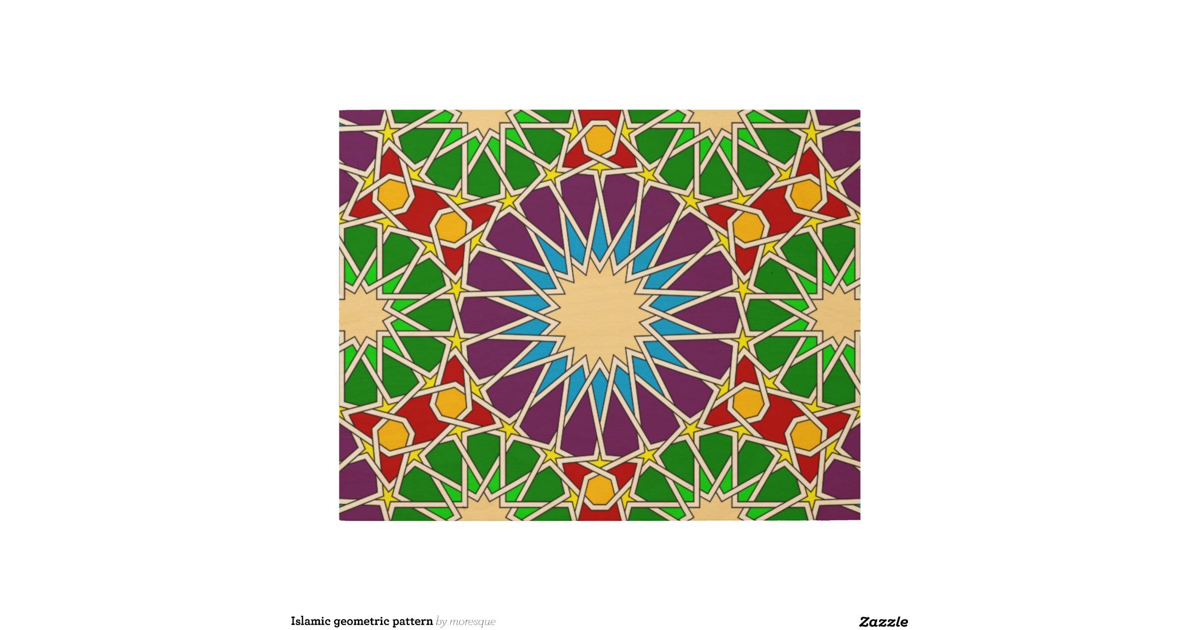 Islamic Pattern Canvas | islamic geometric pattern wood canvas zazzle Islamic Pattern Canvas | islamic geometric pattern wood canvas zazzle