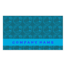 Island Beach Scene Business Cards