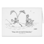 Island Cartoon Card