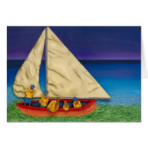 Island Colours Greeting Cards