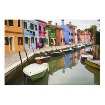 Island of Burano, Burano, Italy. Colourful 4