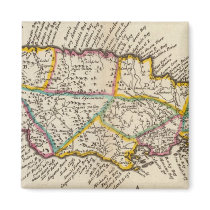 Island of Jamaica Refrigerator Magnet