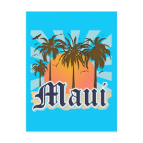 Island of Maui Hawaii Souvenir Postcards