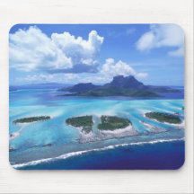 Island paradise mousemats