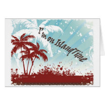 Island Time Card