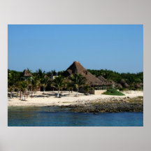 Island Village Print