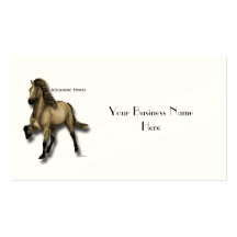 Islandais vintage cartes de visite professionnelles