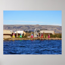 islanders of Uros Print