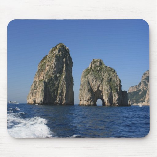 Isle of Capri, Faraglioni Mouse Pads