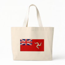Isle of Man Civil Ensign Tote Bags
