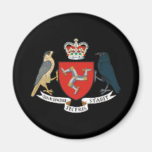 Isle of Man Coat of Arms Refrigerator Magnets
