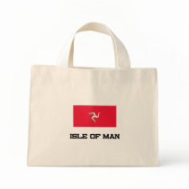 Isle Of Man Flag Tote Bags