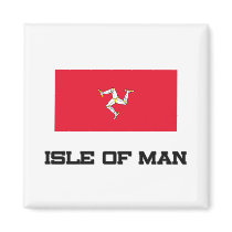 Isle Of Man Flag Refrigerator Magnet