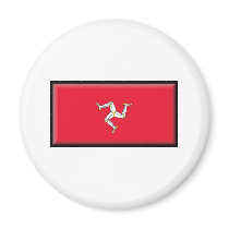 Isle of Man Flag Refrigerator Magnet