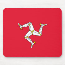Isle of Man Flag Mousepad