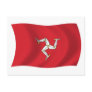 Isle of Man Flag Postcard