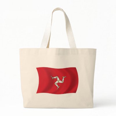 Isle of Man Flag Tote Bag by LivingFlags2