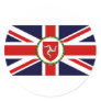 Isle of Man Lieutenant Governor Flag Round Sticker