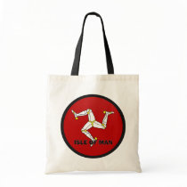 Isle Of Man Roundel quality Flag Tote Bag