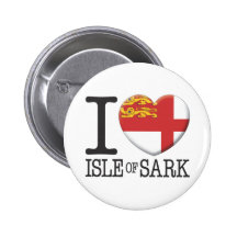 Isle Of Sark Pinback Buttons