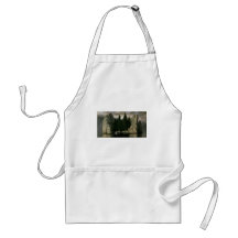 Isle of the Dead, third version by Arnold Bocklin Aprons