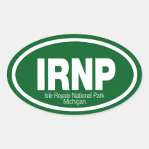 Isle Royale National Park Sticker