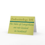 Islets of Langerhans cards