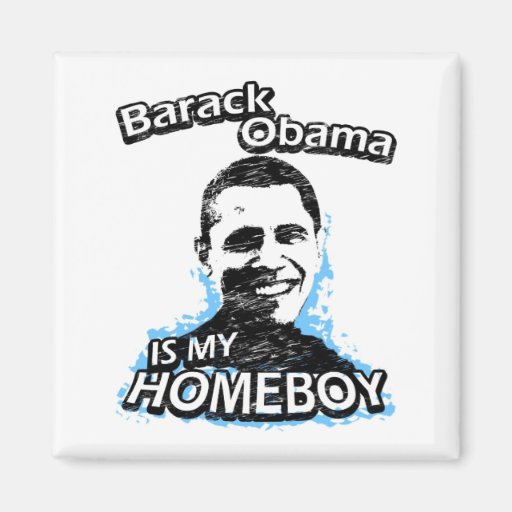 ismyhomeboy - Barack Obama Fridge Magnet