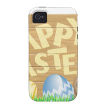 Isolated Easter Sign iPhone 4 Cases