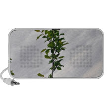 Isolated Plant Against Cloudy Sky iPhone Speakers