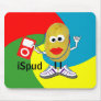 'ispud' humorous parody mousepad