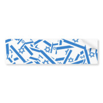 Israel Collage Bumper Sticker