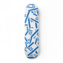 Israel Collage Skate Board Deck